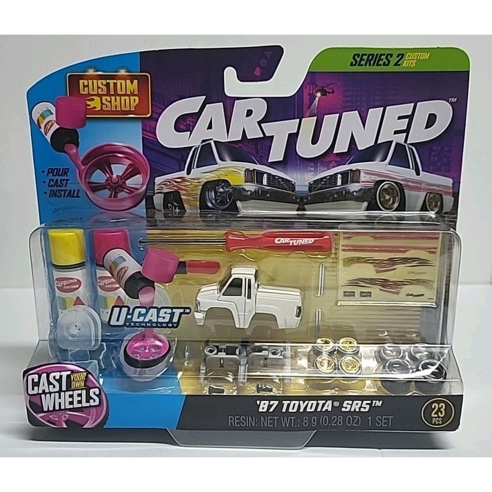 Car Tuned Series 2 '87 Toyota SR5 Custom Kit – U-Cast Wheel‎ Casting Set